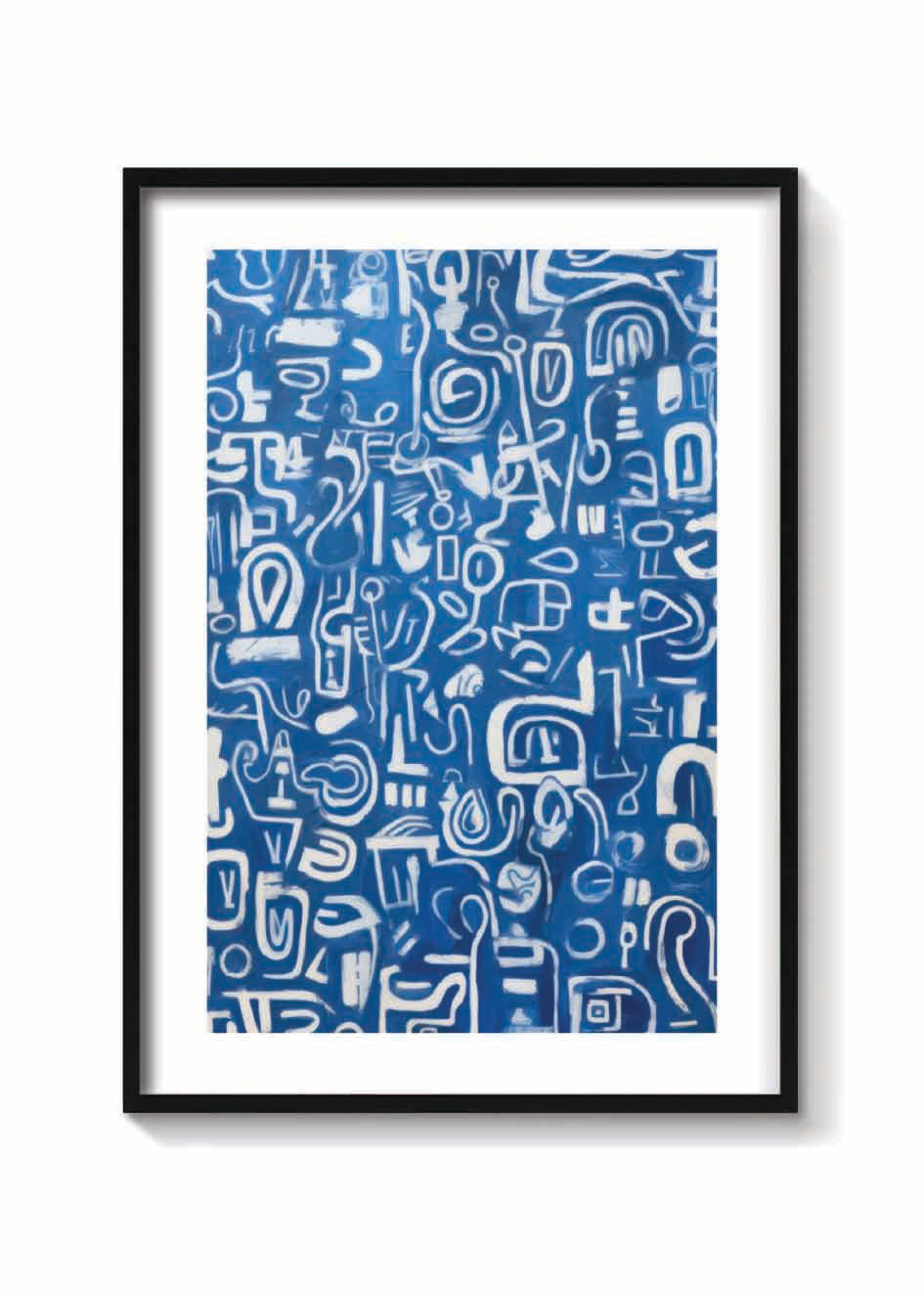 BLUE DOODLE