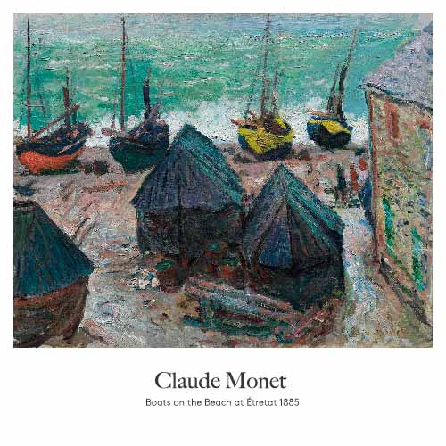 Cuadro-BOATS ON THE BEACH-Studio Malek