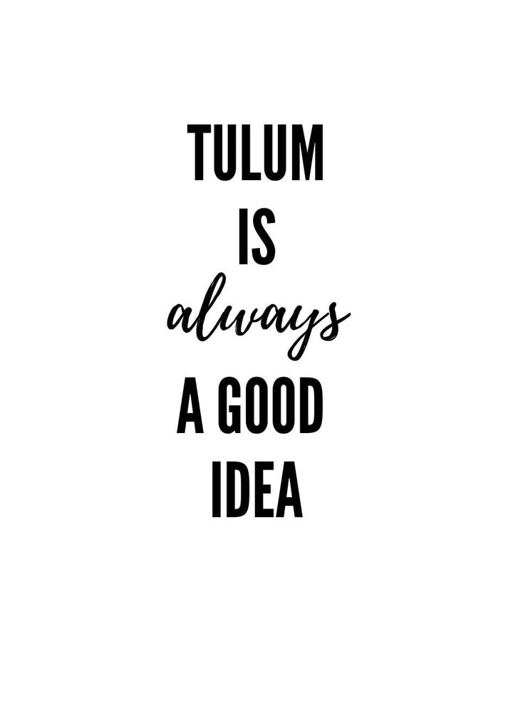 Cuadro-TULUM IS ALWAYS-Studio Malek