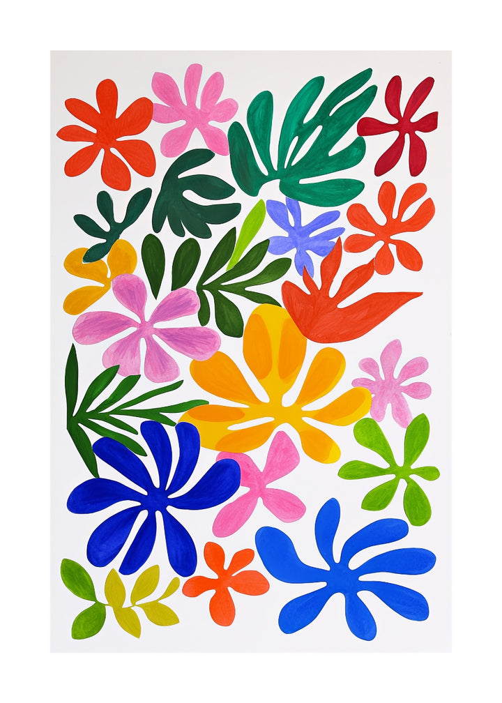 FLORES DE COLORES No. 1