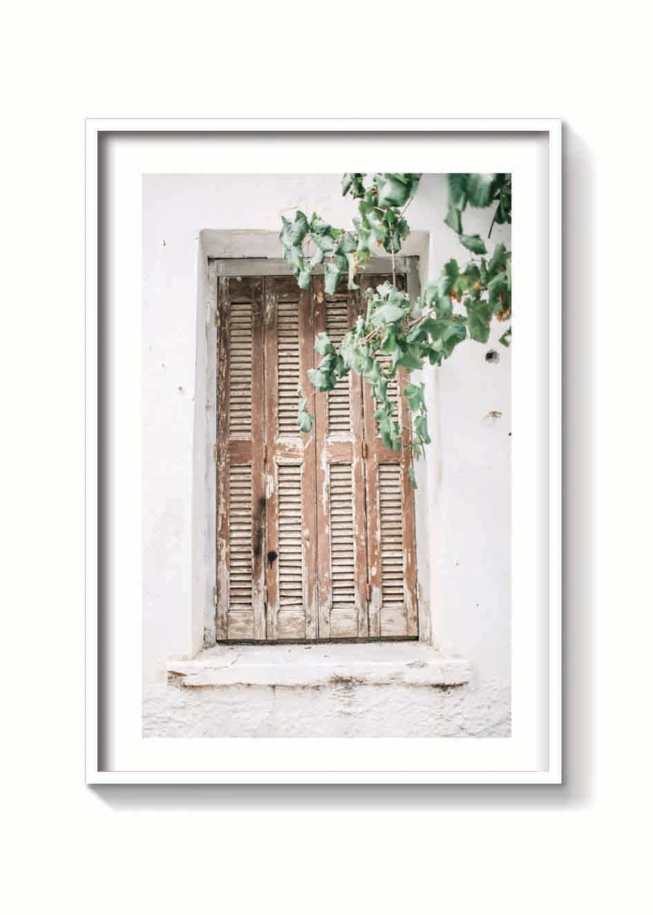 WOODEN WINDOW