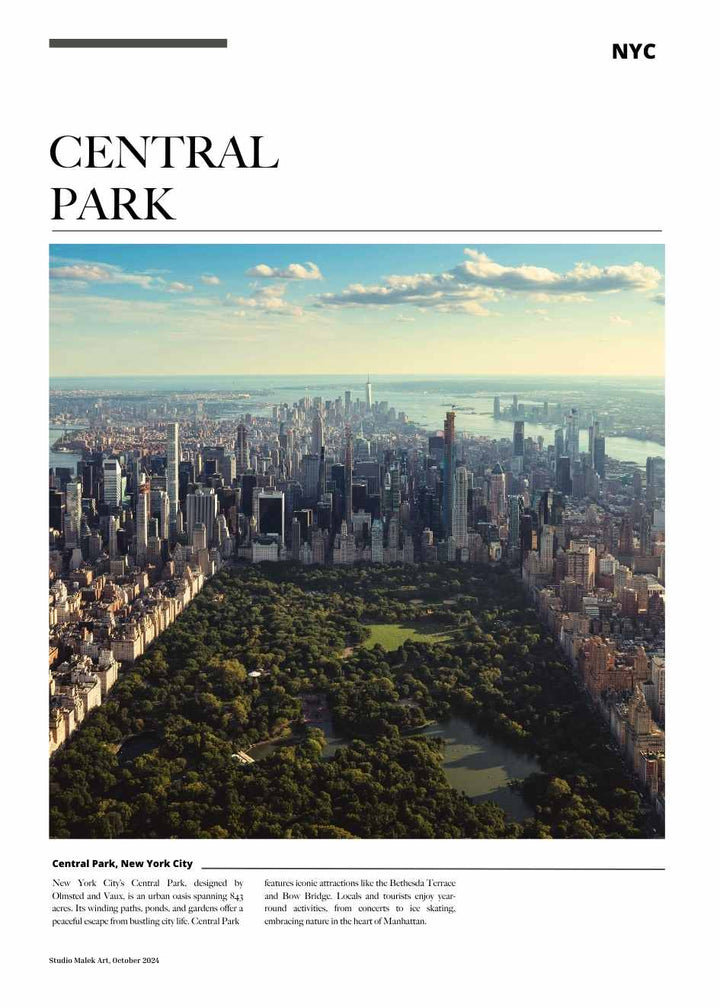 CENTRAL PARK ARTICLE